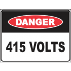 415 Volts Sign
