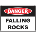 Falling Rocks Sign