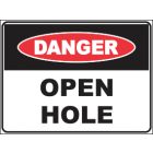 Open Hole Sign