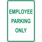 Employees Parking Only sign
