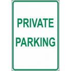 Private Parking Sign