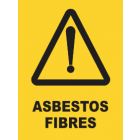 Asbestos Fibres Sign