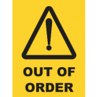 Out Of Order Sign