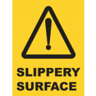 Slippery Surface Sign