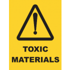 Toxic Materials Sign
