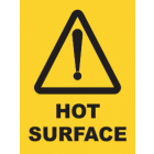 Hot Surface Sign