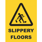 Slippery Floors Sign
