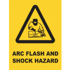 Arc Flash And Shock Hazard Sign