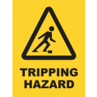 Tripping Hazard Sign