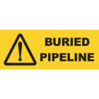 Buried Pipeline Sign