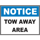 Tow Away Area Sign