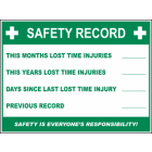 Safety Record Sign