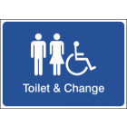 Toilet & Change Sign