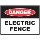 Electrical Fence Sign