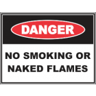 No Smoking Or Naked Flames Sign