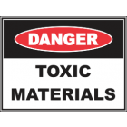 Toxic Materials Sign