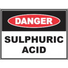 Sulphuric Acid Sign