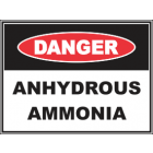 Anhydrous Ammonia Sign