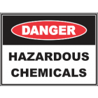 Hazardous Chemicals Sign