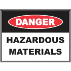 Hazardous Materials Sign