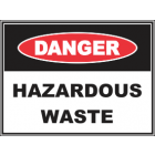 Hazardous Waste Sign