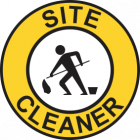Site Cleaner Sign