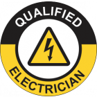 Qualified Electrician Sign