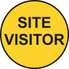 Site Visitor Sign