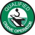 Qualified Crane Operator Sign