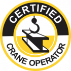 Certified Crane Operator Sign
