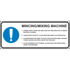 Mincing/Mixing Machine Sign