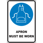 Apron Must Be Worn sign