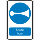 Sound Horn Sign