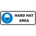 Hard Hat Area Sign