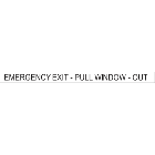 Emergency Exit-Pull Window-Out