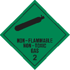 Non Flammable Non Toxic Gas 2