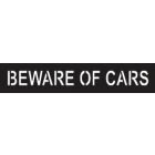 Beware Of Cars Sign