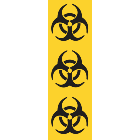 Biohazard Pipe Markers
