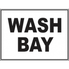Wash Bay Sign