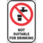 Not Suitable For Drinking Sign