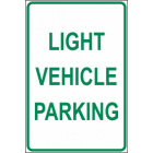 Light Vehicle Parking Sign