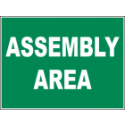 Assembly Area Sign