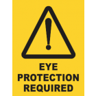 Eye Protection Required sign