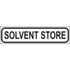 Solvent Store Sign