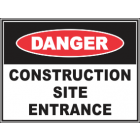 Construction Site Entrance Sign