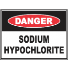 Sodium Hypochlorite Sign
