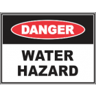 Water Hazard Sign