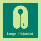 Large Lifejacket Sign