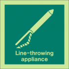 Line Throwing Appliance Sign