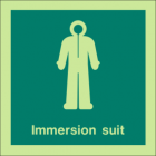 Immersion Suit Sign
